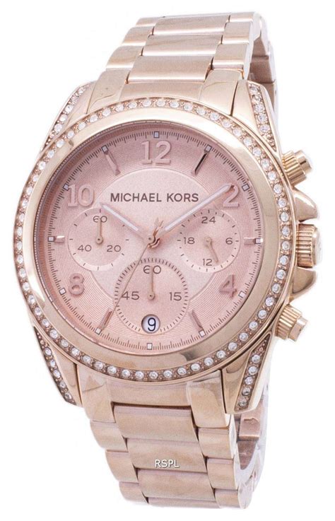 michael kors watch rose gold and brown|michael kors mk5263 rose gold.